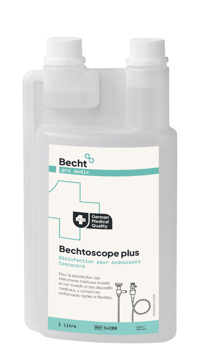 BECHTOSCOPE PLUS - Produit désinfectant Concentré pour endoscopes-BECHT