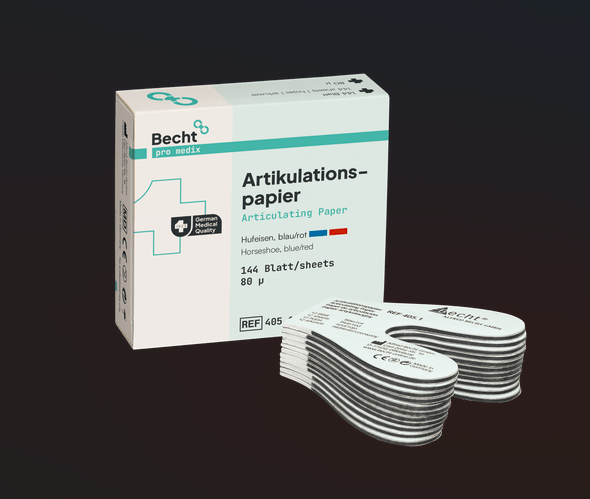 Papier Articulé Fer à Cheval – Bleu/Bleu-BECHT
